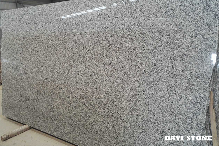 Swan White Granite Stone Slabs Polished 250up x 140up - Dayi Stone